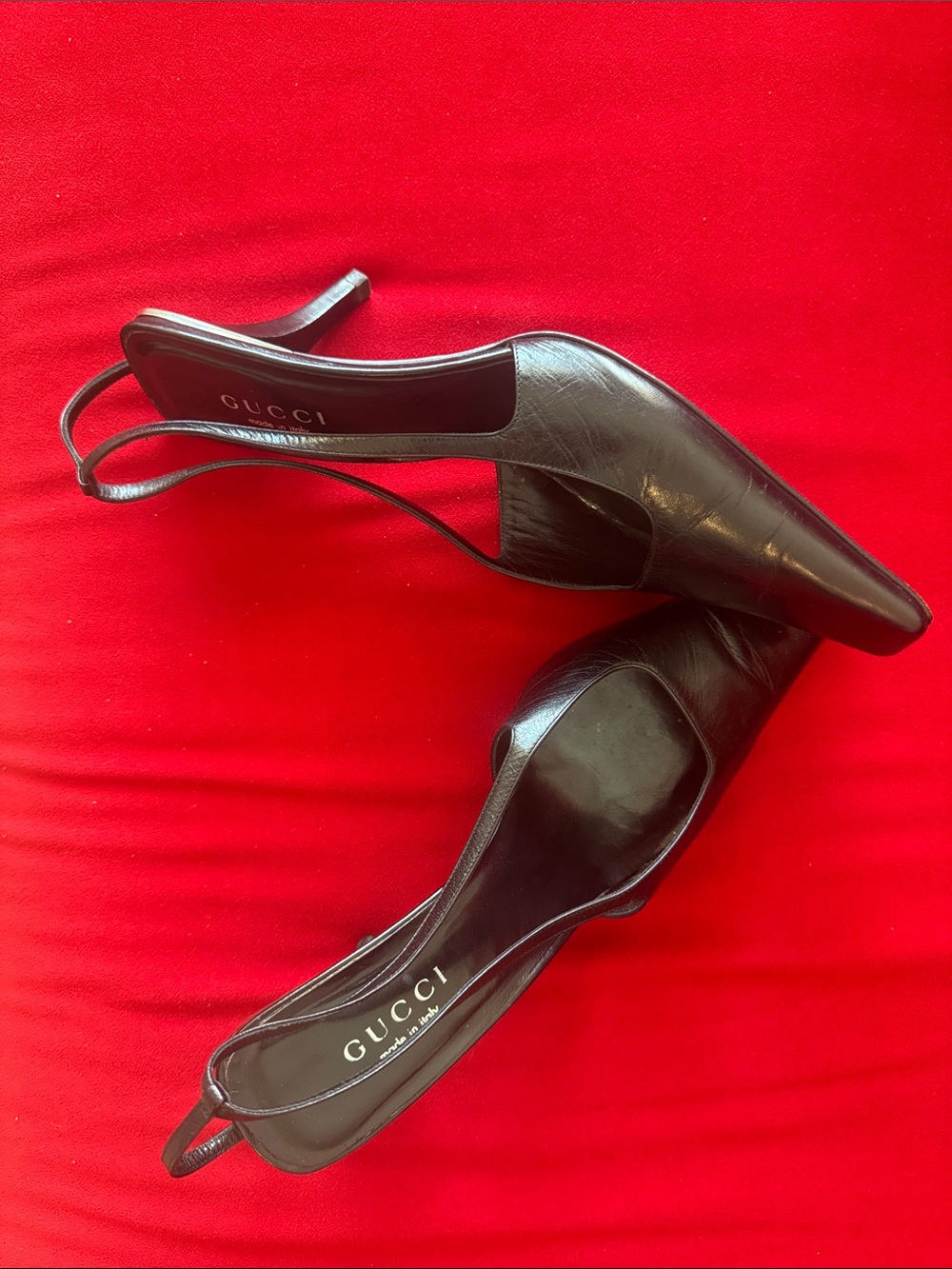 Tom Ford Era Gucci 90s Sling Back Heels